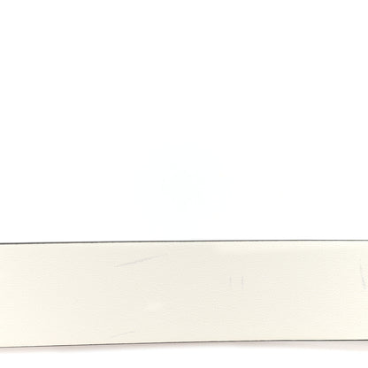 Chanel Calfskin CC Reversible Belt 80 32 Black White 4 of 4