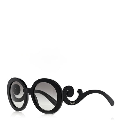 Prada Baroque Sunglasses SPR 27N Black 1 of 6