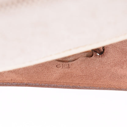 Hermes Toile Vache Calfskin Herbag 30 PM Natural 8 of 10