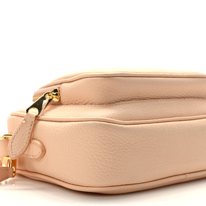 Burberry Grained Calfskin Small Camera Bag Peach Pink 8 of 9