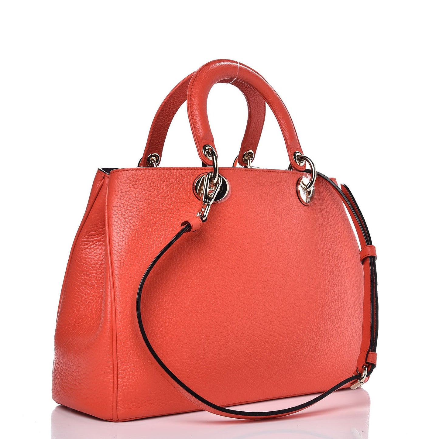 Bullcalf Medium Diorissimo Tote True Red