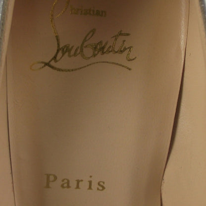 Christian Louboutin Kid Very Prive 120 Pumps 39 Metallic Silver 7 of 7