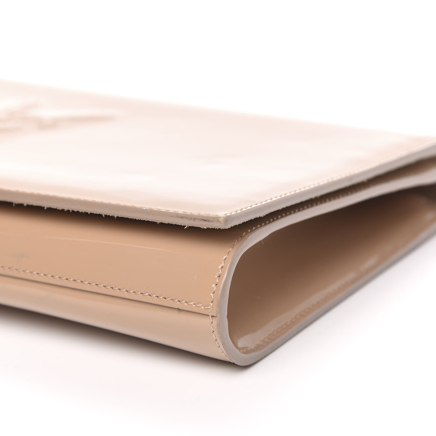 Saint Laurent Patent Calfskin Monogram Large Belle De Jour Clutch Chair 10 of 13