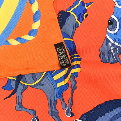 Hermes Silk Ronds De Marche Scarf 90 6 of 6