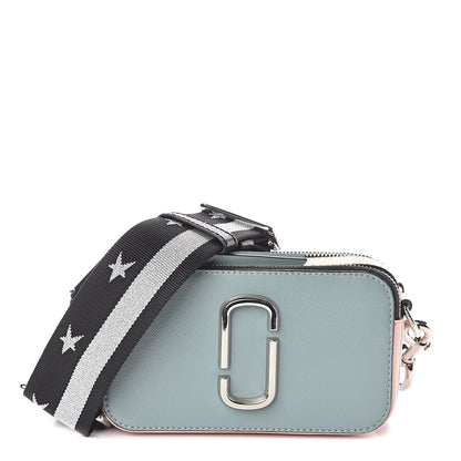 Marc Jacobs Saffino Small Snapshot Camera Bag Dolphin Blue 1 of 11