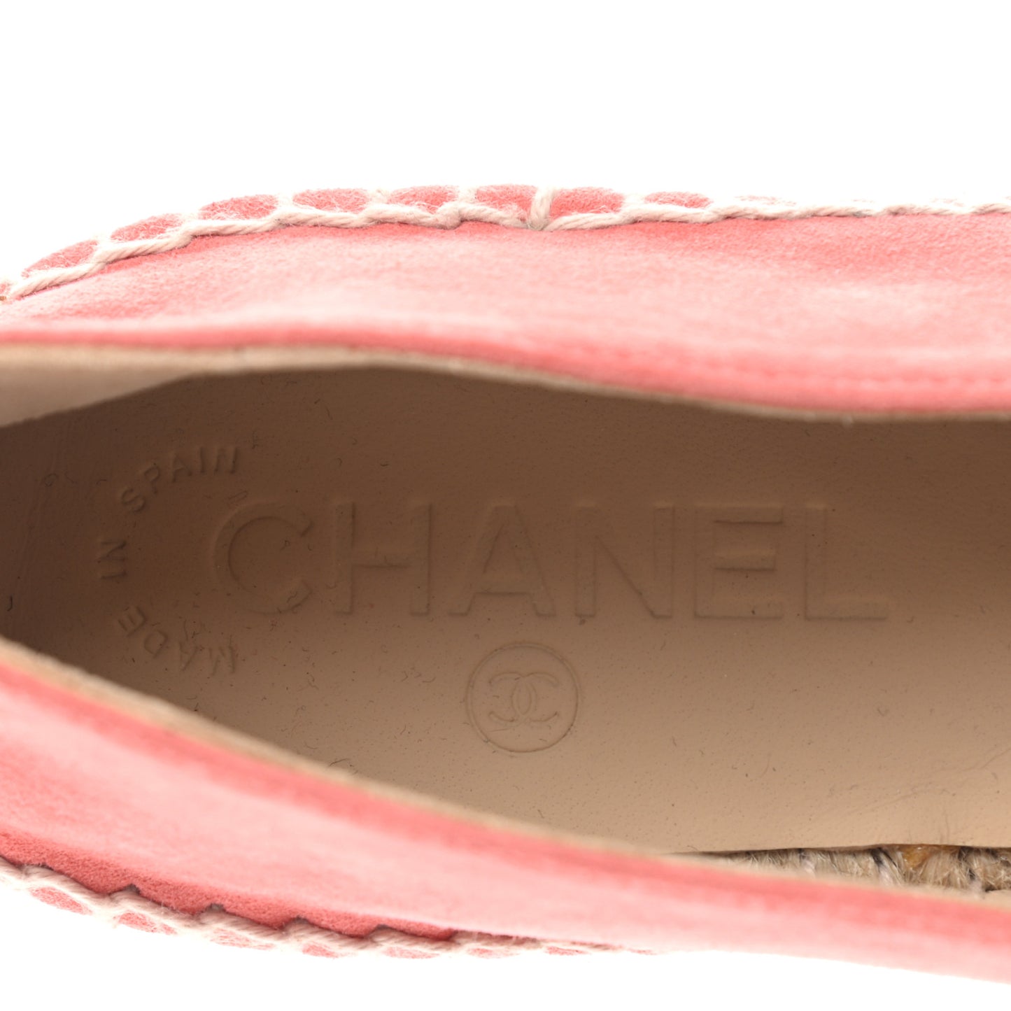 Suede CC Espadrilles 37 Pink