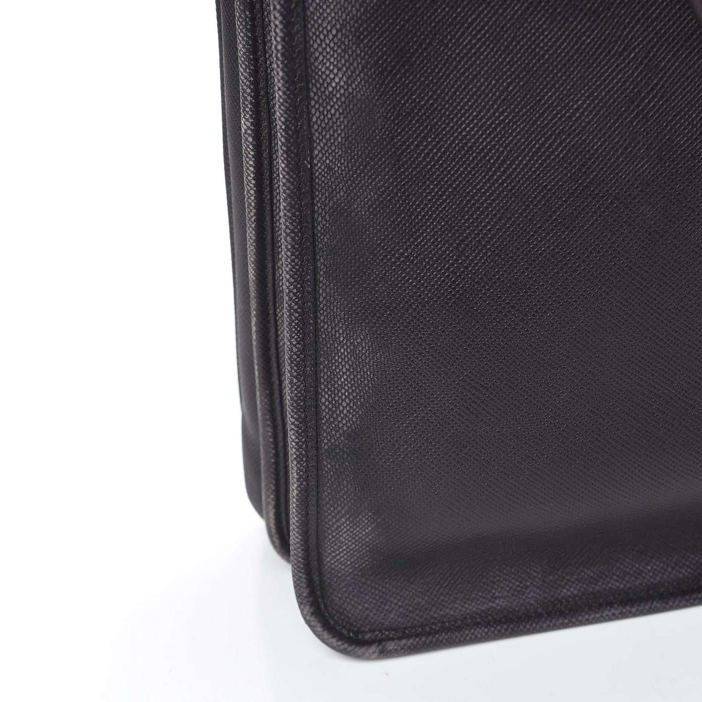 Saffiano Cuir Double Handle Tote Baltico