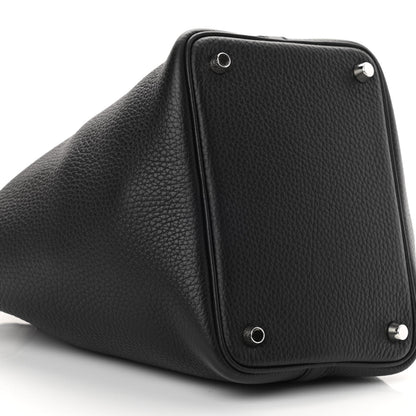 Hermes Taurillon Clemence Picotin Lock 18 PM Black 9 of 12