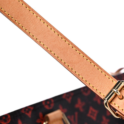 Louis Vuitton Catogram Speedy Bandouliere 30 Marron 19 of 20