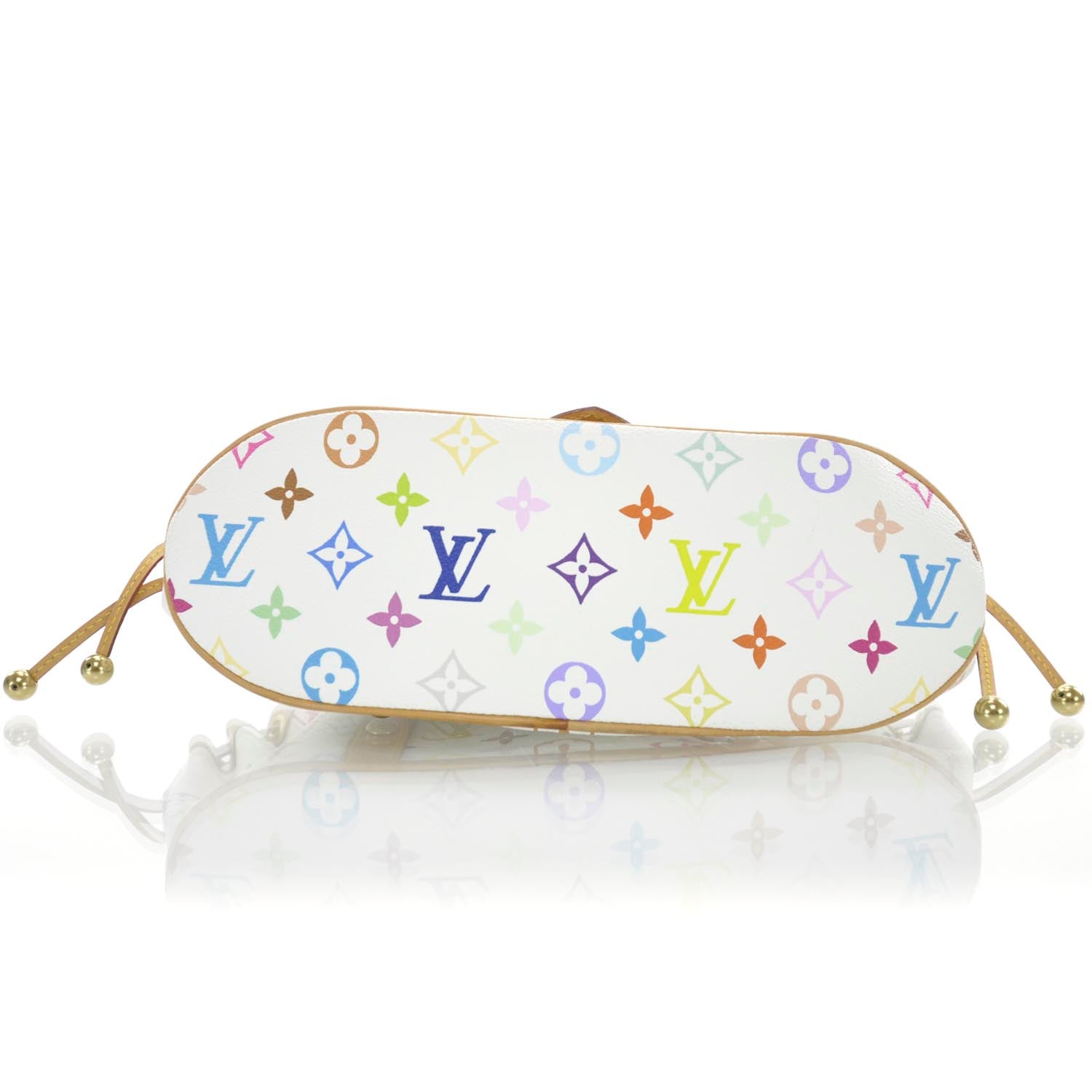Louis Vuitton Monogram Multicolor Theda GM White 6 of 9