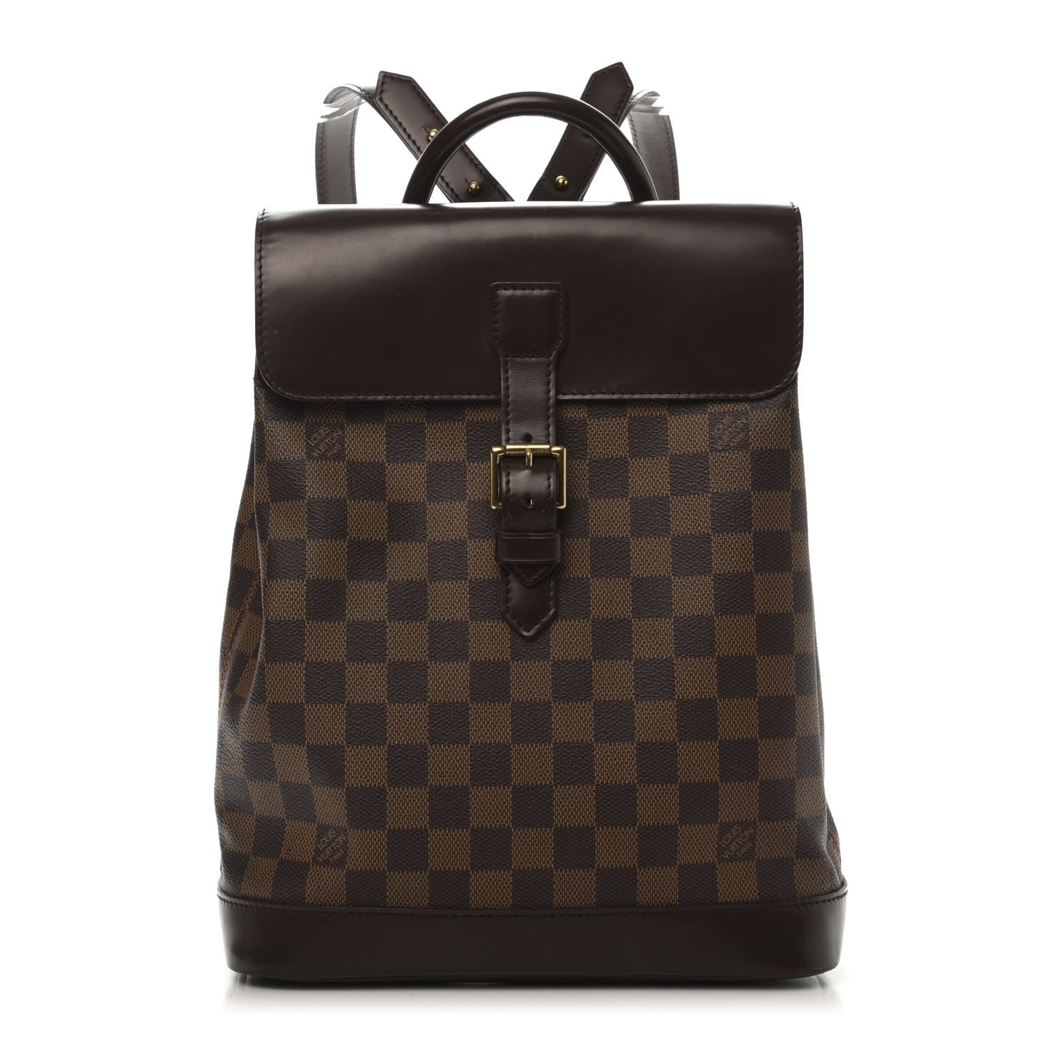 Louis Vuitton Damier Ebene Soho Backpack 1 of 8