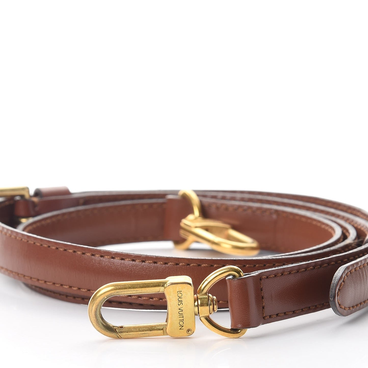 Calfskin 16mm Monceau Adjustable Shoulder Strap Brown