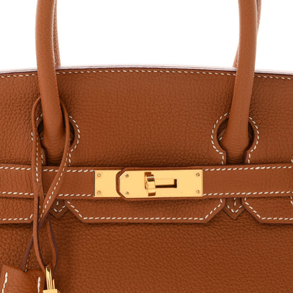 Hermes Togo Birkin 30 Gold 8 of 11