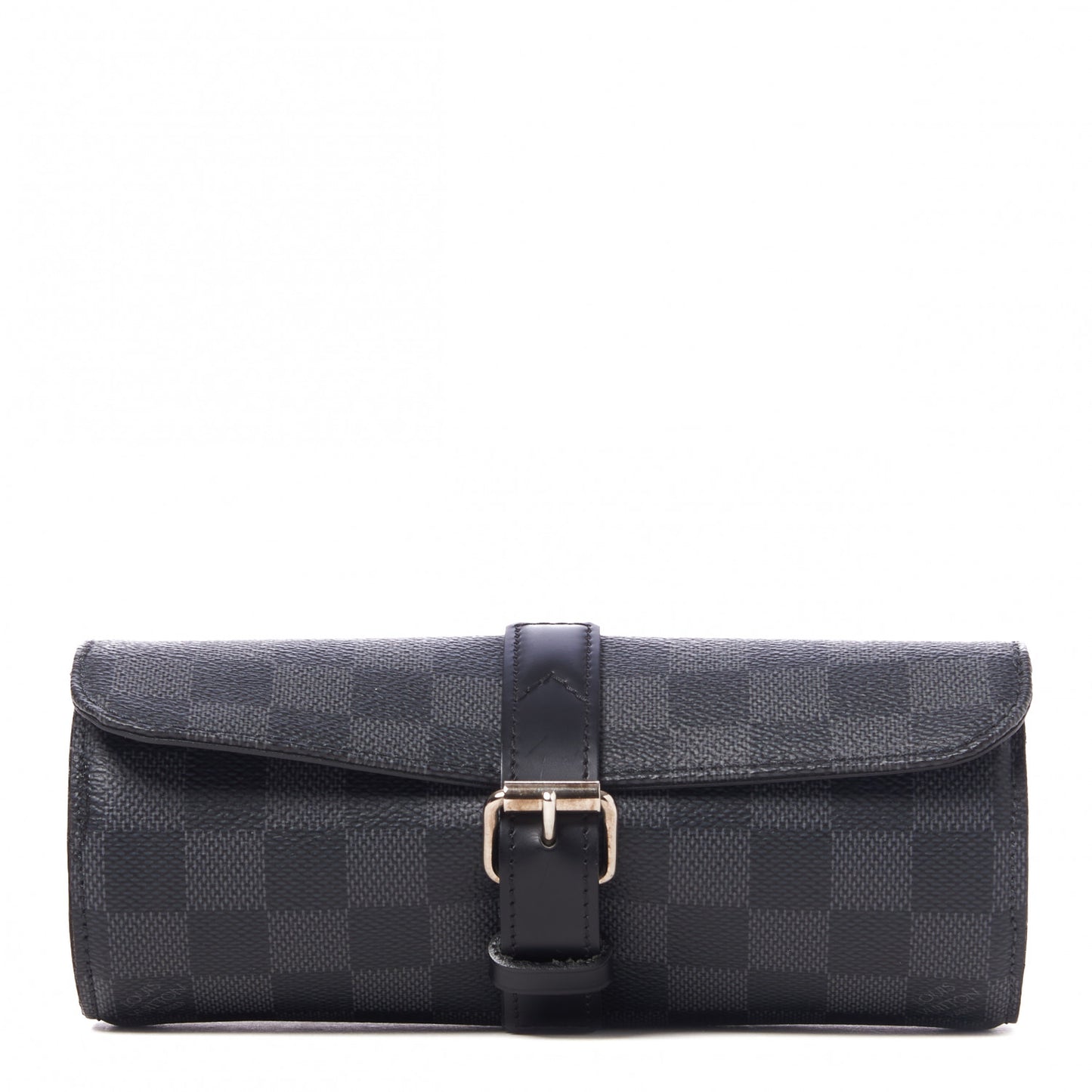 Damier Graphite 3 Watch Travel Case