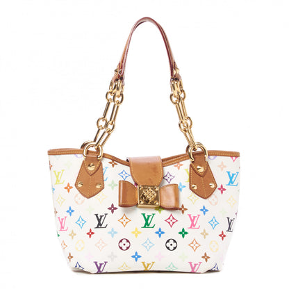 Louis Vuitton Monogram Multicolor Annie MM White 1 of 9