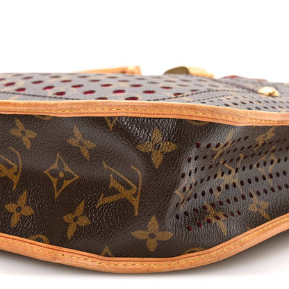 Louis Vuitton Monogram Perforated Musette Fuchsia 10 of 10