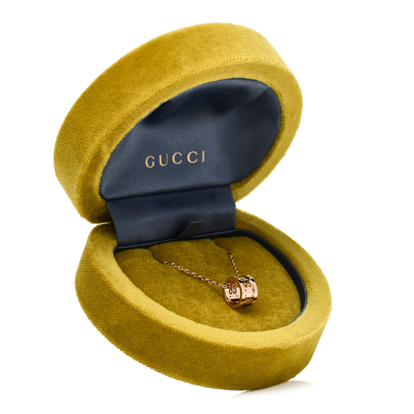 18K Rose Gold Icon Twirl Necklace