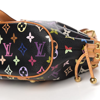 Louis Vuitton Monogram Multicolor Theda GM Black 13 of 14