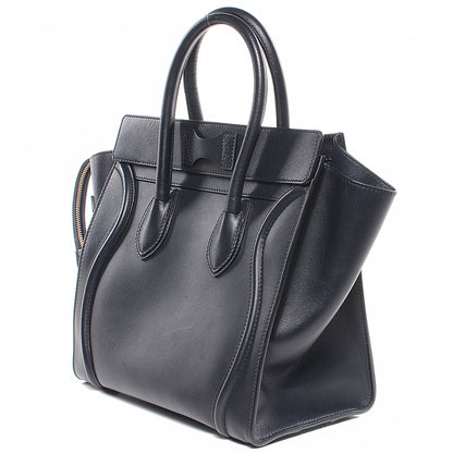 Celine Smooth Calfskin Mini Luggage Navy 10 of 12