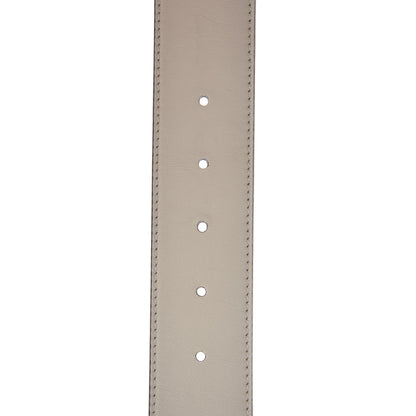 Gucci Calfskin Double G 40mm Belt 75 30 Mystic White 5 of 8