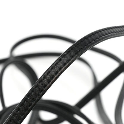 Telfar Vegan Leather Small Shopping Bag Black 8 of 8