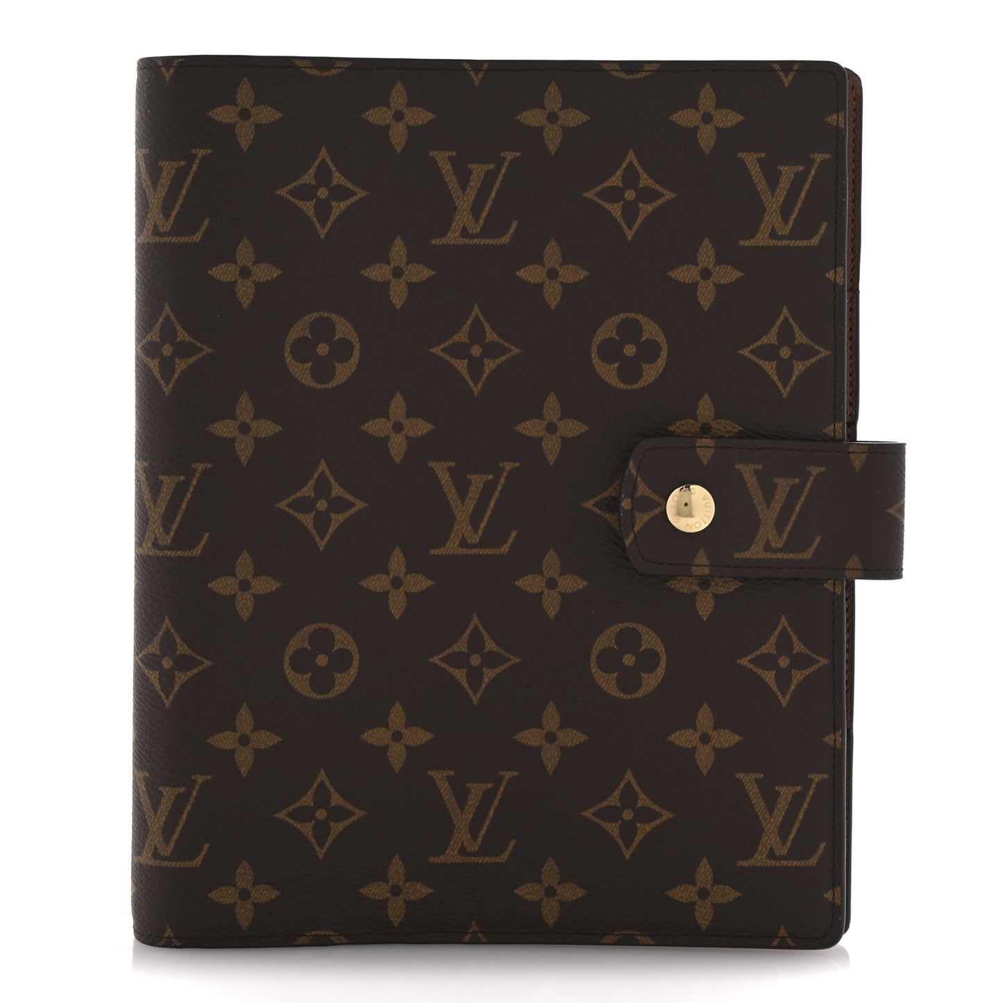 Monogram Large Ring Agenda Cover