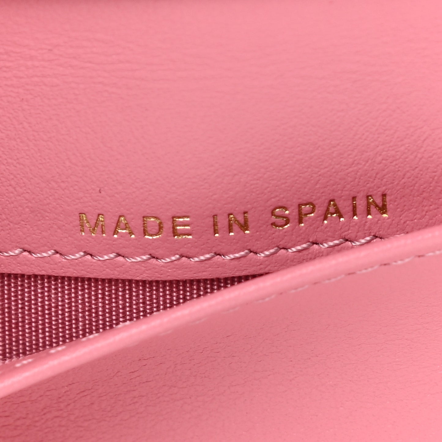Caviar Quilted Small Boy Flap Wallet Pink