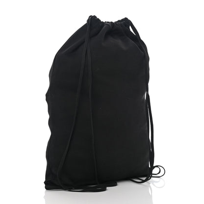 Chanel Cotton CC Drawstring Sport Line Backpack Black 3 of 11