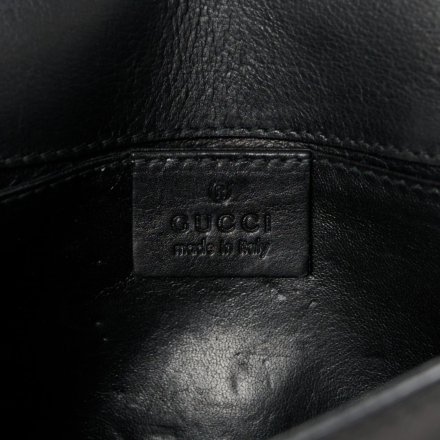 Smooth Calfskin Small Emily Chain Shoulder Bag Black