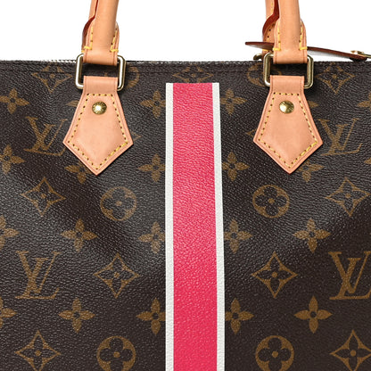 Louis Vuitton Monogram My LV Heritage Speedy 25 Fuchsia White 8 of 10