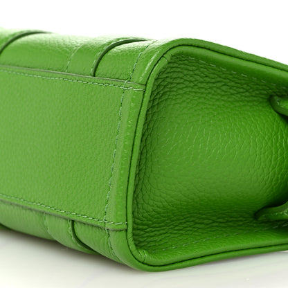 Marc Jacobs Grained Calfskin Mini The Tote Bag Kiwi 9 of 9