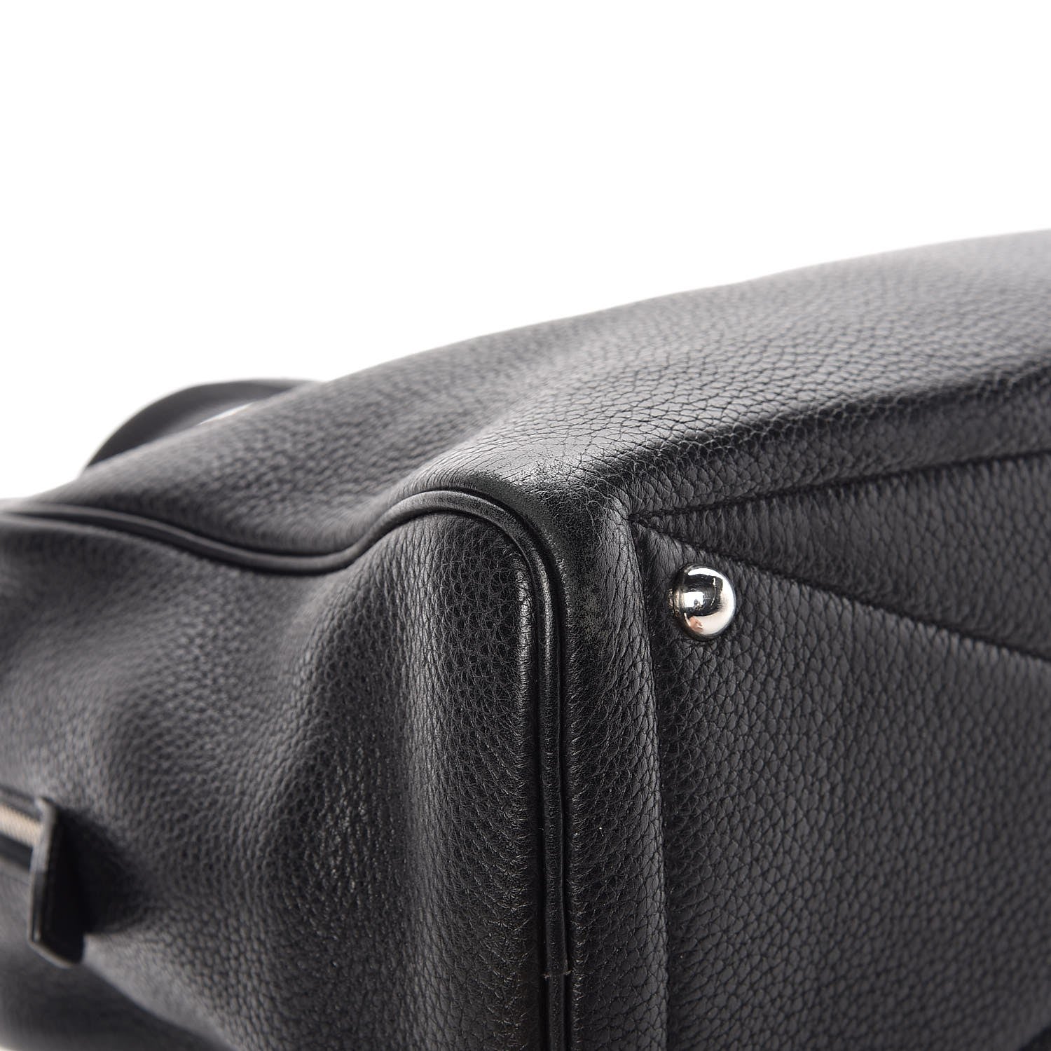 Hermes Taurillon Clemence Victoria II 35 Black 17 of 17