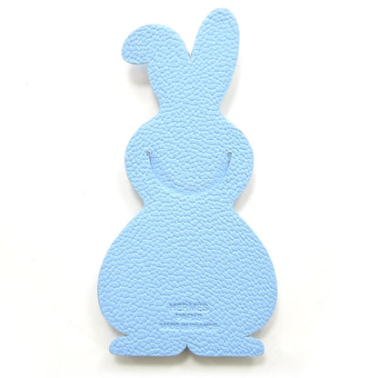 Hermes Chevre Year of the Rabbit Pikabook Bookmark Celeste Bleu 4 of 4