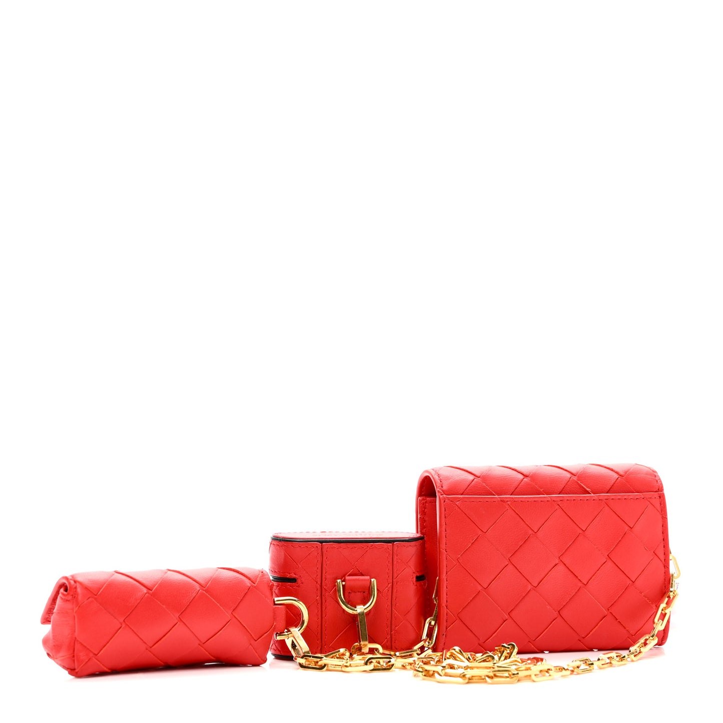 Nappa Intrecciato Card Case On Chain Redstone