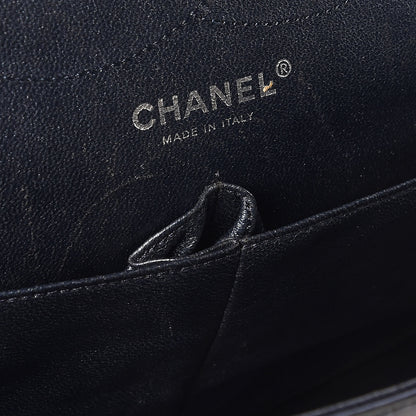Chanel Metallic Aged Calfskin Quilted 2.55 Reissue 228 Flap Blue 8 of 14