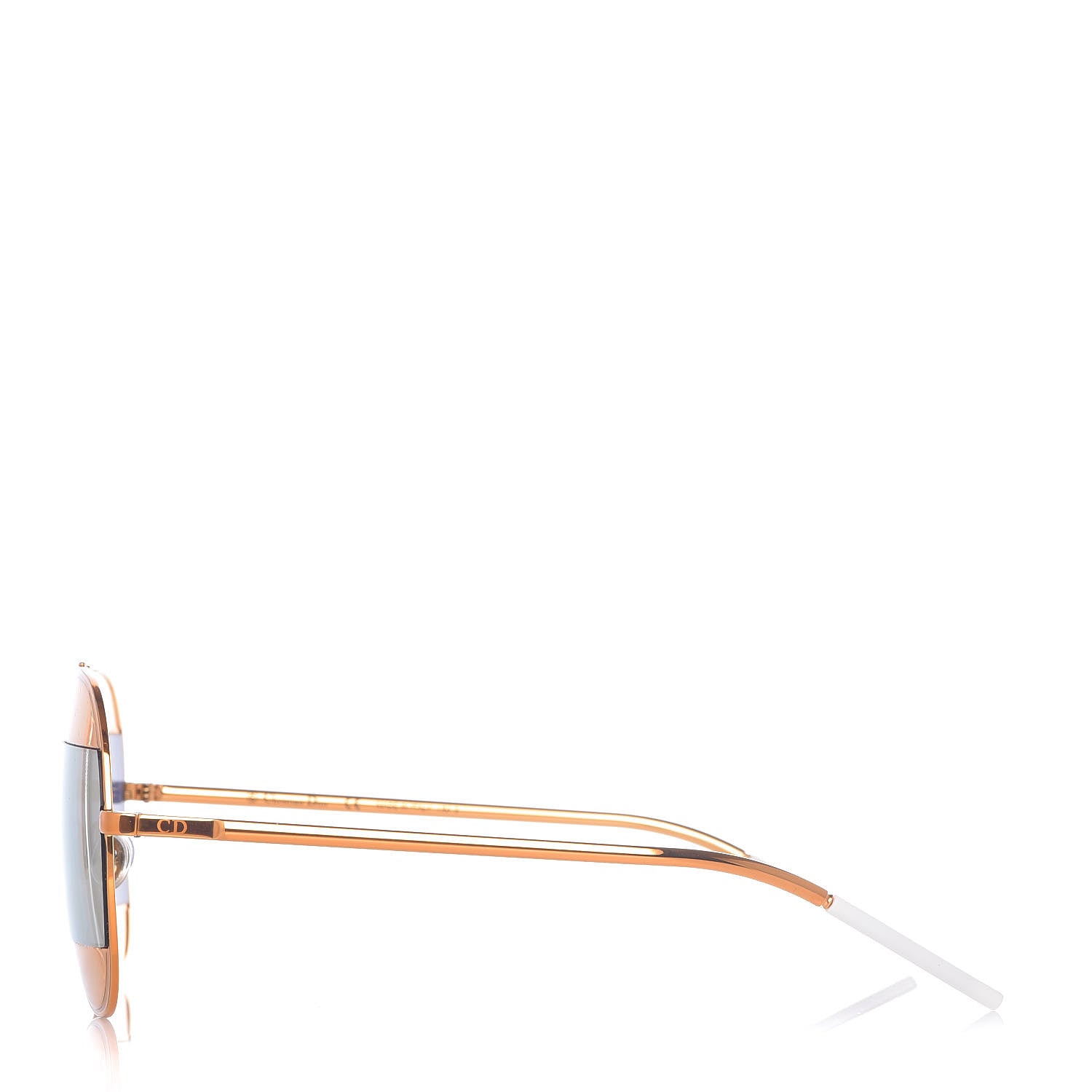 Christian Dior Split 1 Aviator Sunglasses Gold 3 of 7