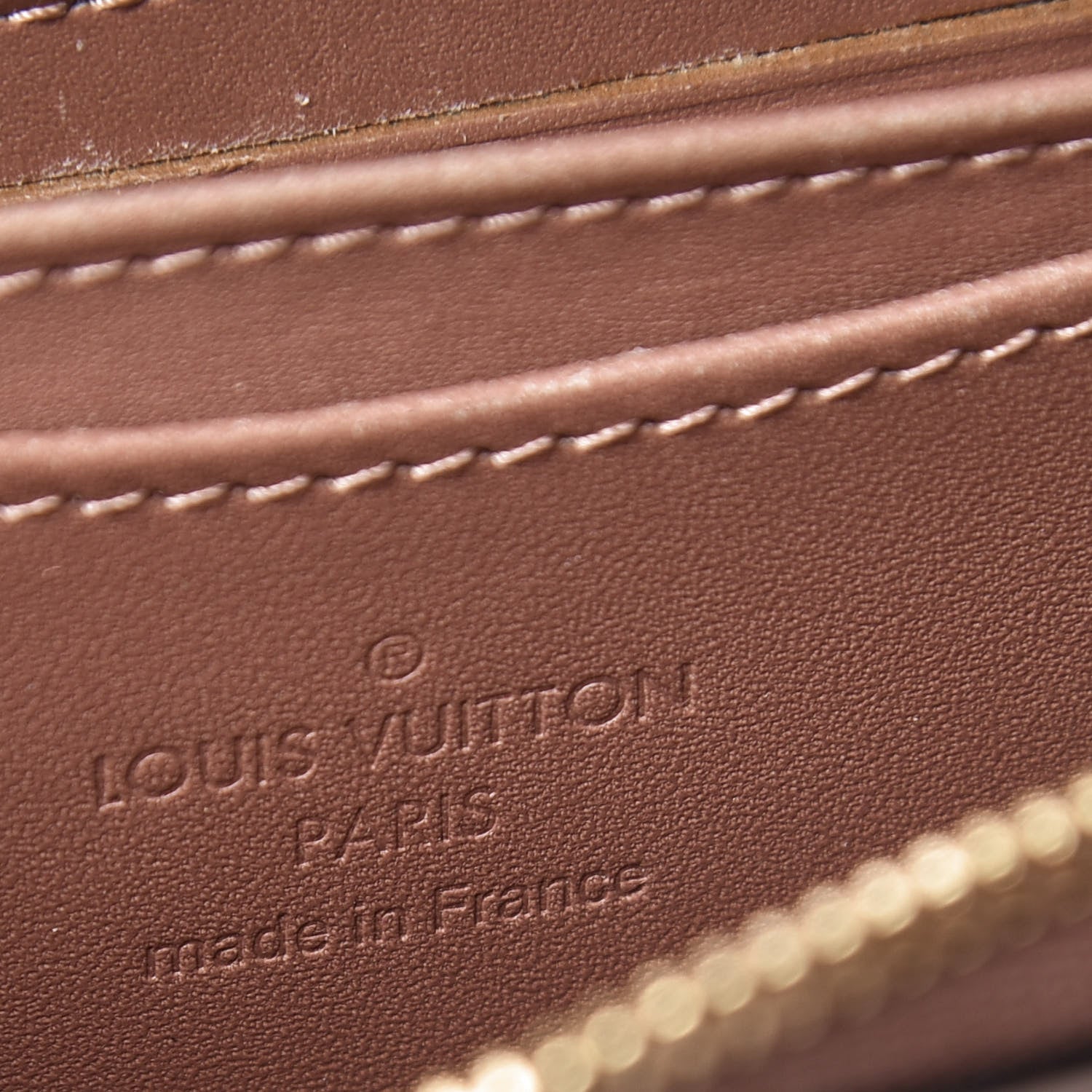 Louis Vuitton Vernis Zippy Coin Purse Rose Velours 5 of 9