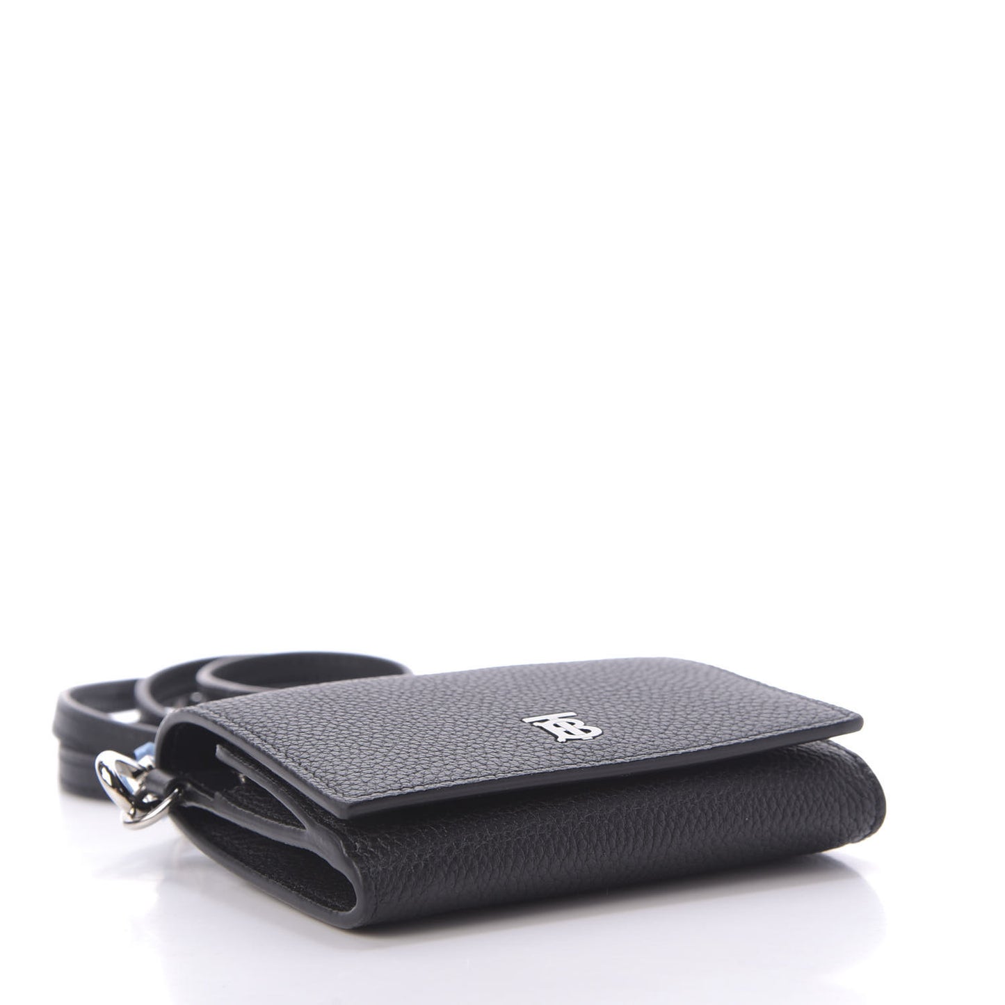 Grainy Calfskin Otis TB Wallet Black