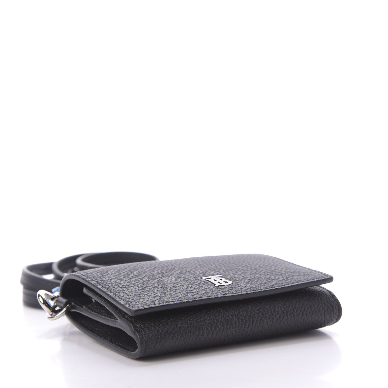 Burberry Grainy Calfskin Otis TB Wallet Black 4 of 8