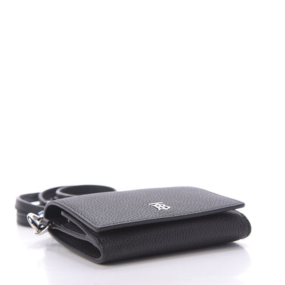 Burberry Grainy Calfskin Otis TB Wallet Black 4 of 8
