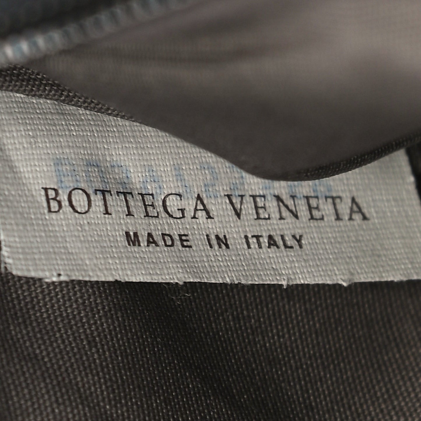 Nappa Intrecciato Medium Zip Pouch Black