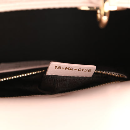 Christian Dior Lambskin Cannage Small Lucky Badges My Lady Dior Pink 10 of 12
