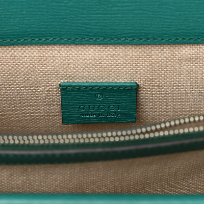 Gucci Calfskin Blooms Print Medium Dionysus Shoulder Bag Bright Emerald Multicolor 6 of 14