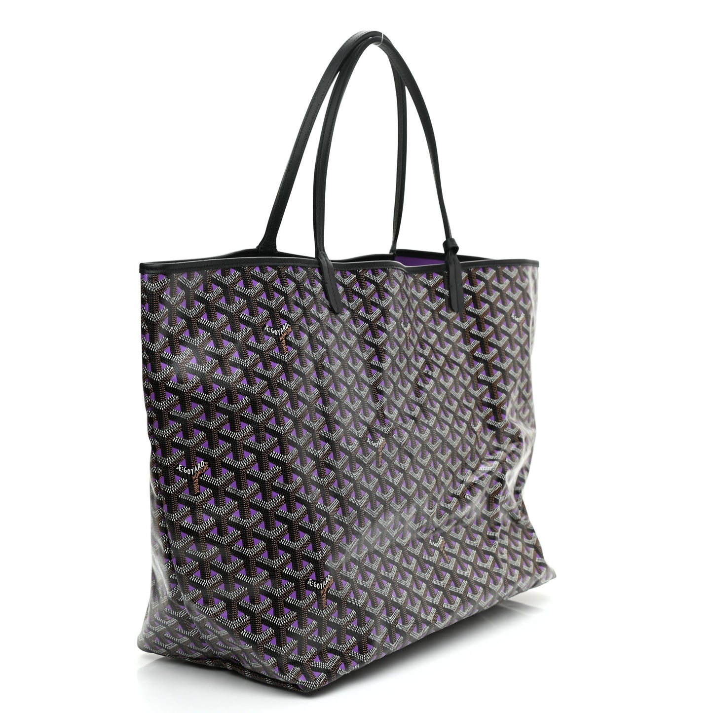 Goyardine Saint Louis Claire Voie GM Black Purple