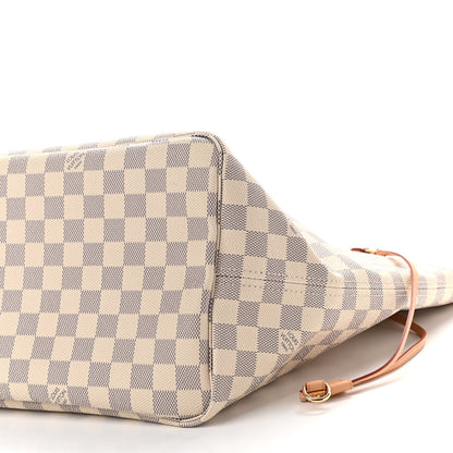 Louis Vuitton Damier Azur Neo Neverfull GM Rose Ballerine 9 of 11
