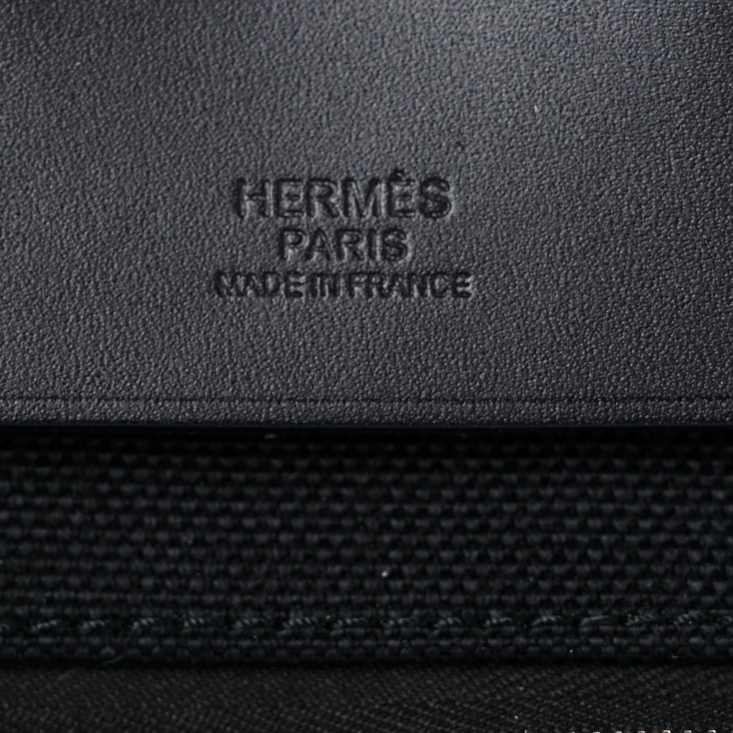 Hermes Toile Vache Hunter Herbag 50 Black 7 of 10