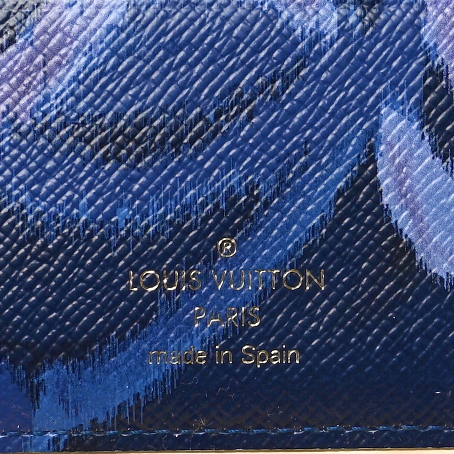 Monogram Articles de Voyage Ikat Insolite Wallet Grand Blue