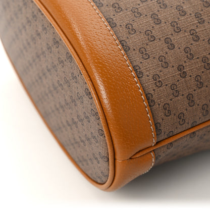 Gucci X DISNEY Mini Vintage GG Supreme Monogram Bucket Bag Beige Vintage Sun Oil 12 of 13