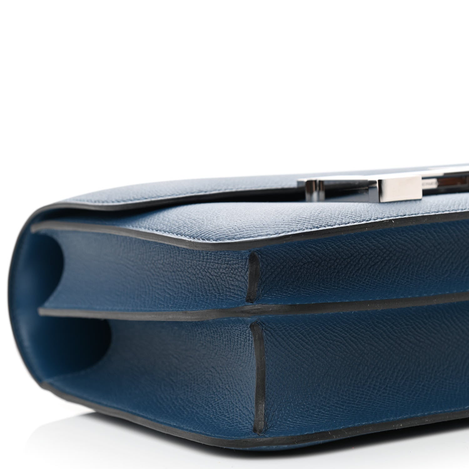 Hermes Epsom Enamel Constance 24 Deep Blue 9 of 12
