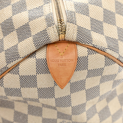 Louis Vuitton Damier Azur Speedy 30 6 of 12
